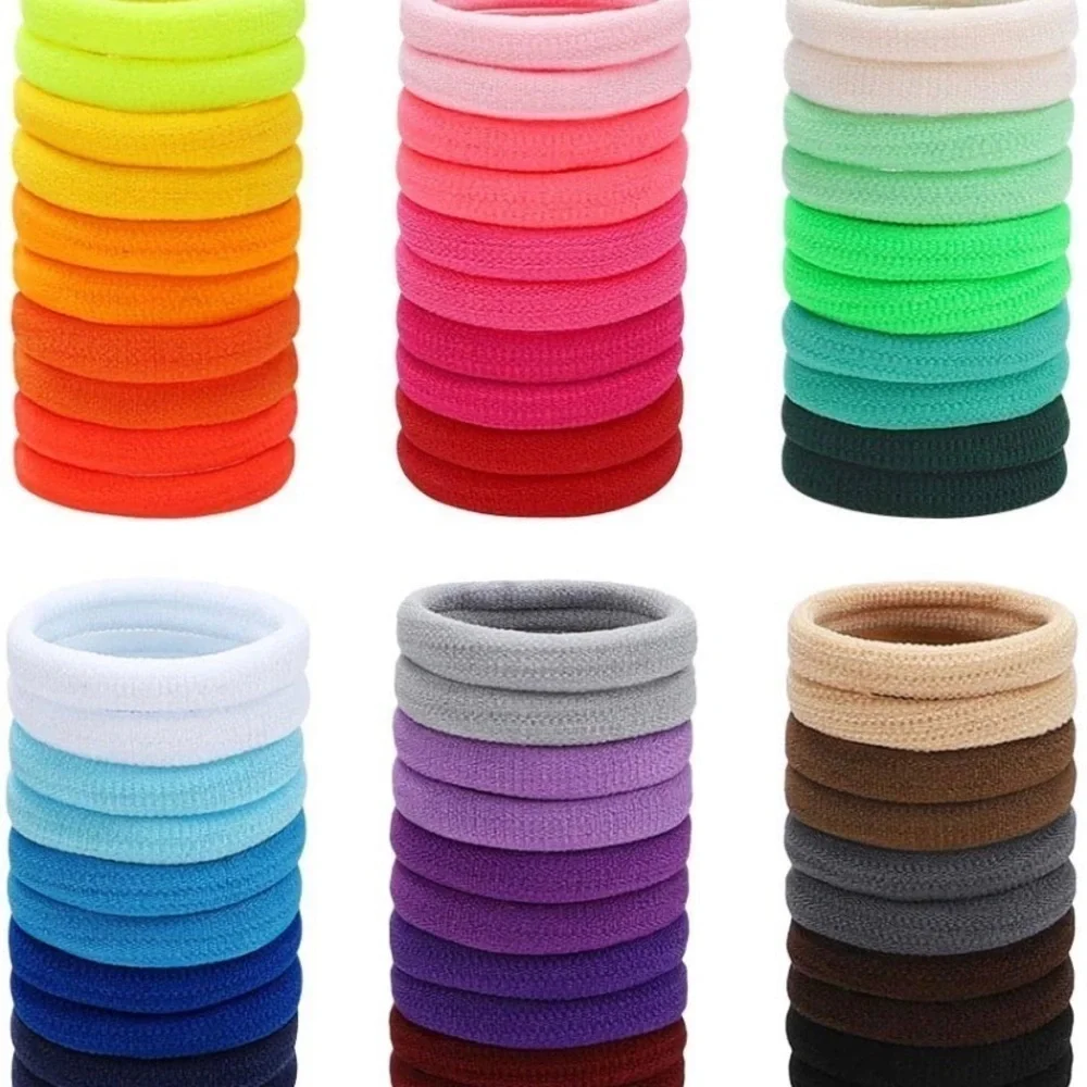 3 Packs Baby Hair Ties, Elastic Hair Bands Soft Scrunchies for Toddlers Infants‎
